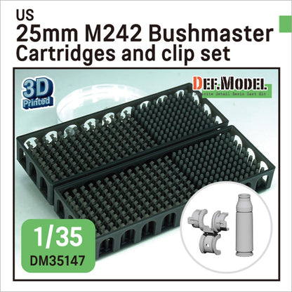 DEF.MODEL 1/35 Scale M242 25mm Bushmaster Cannon Shell Set