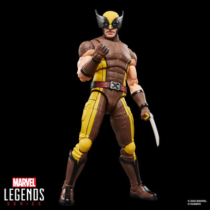 Hasbro Marvel Legends Wolverine Brown Suit 15cm Action Figure Collectible
