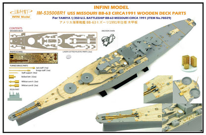 Infini Model 1/350 Scale Detail Parts Set for Battleship BB-63 Missouri