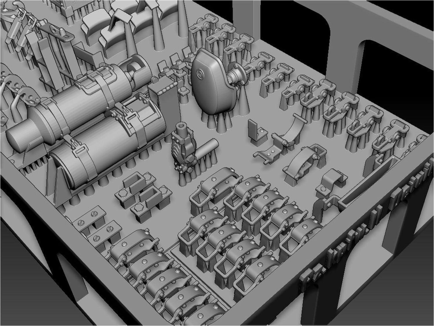 BSK Model 1/35 German Panzer II A-F Type Detail Parts Set
