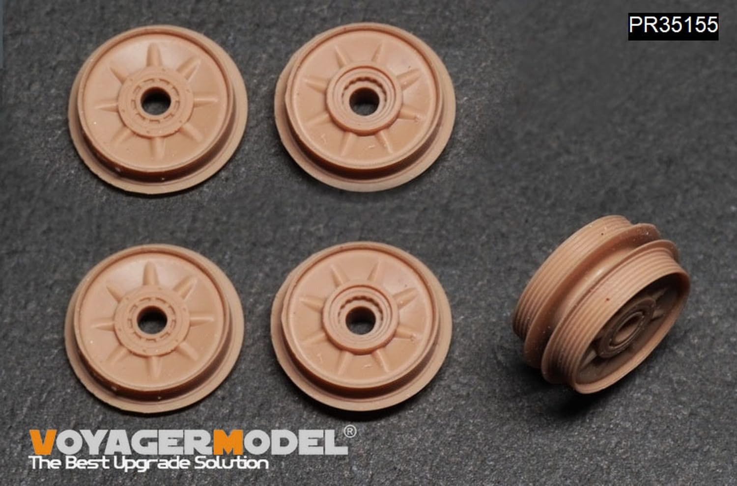 Voyager Model 1/35 WWII IV Tank Series Damage Wheel Parts Set