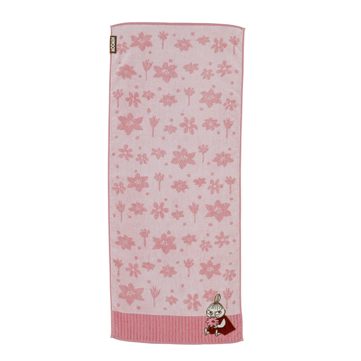 Marushin Face Towel Moomin Floral Design Soft Cotton