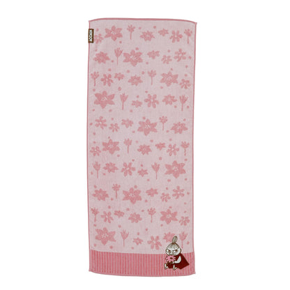 Marushin Face Towel Moomin Floral Design Soft Cotton