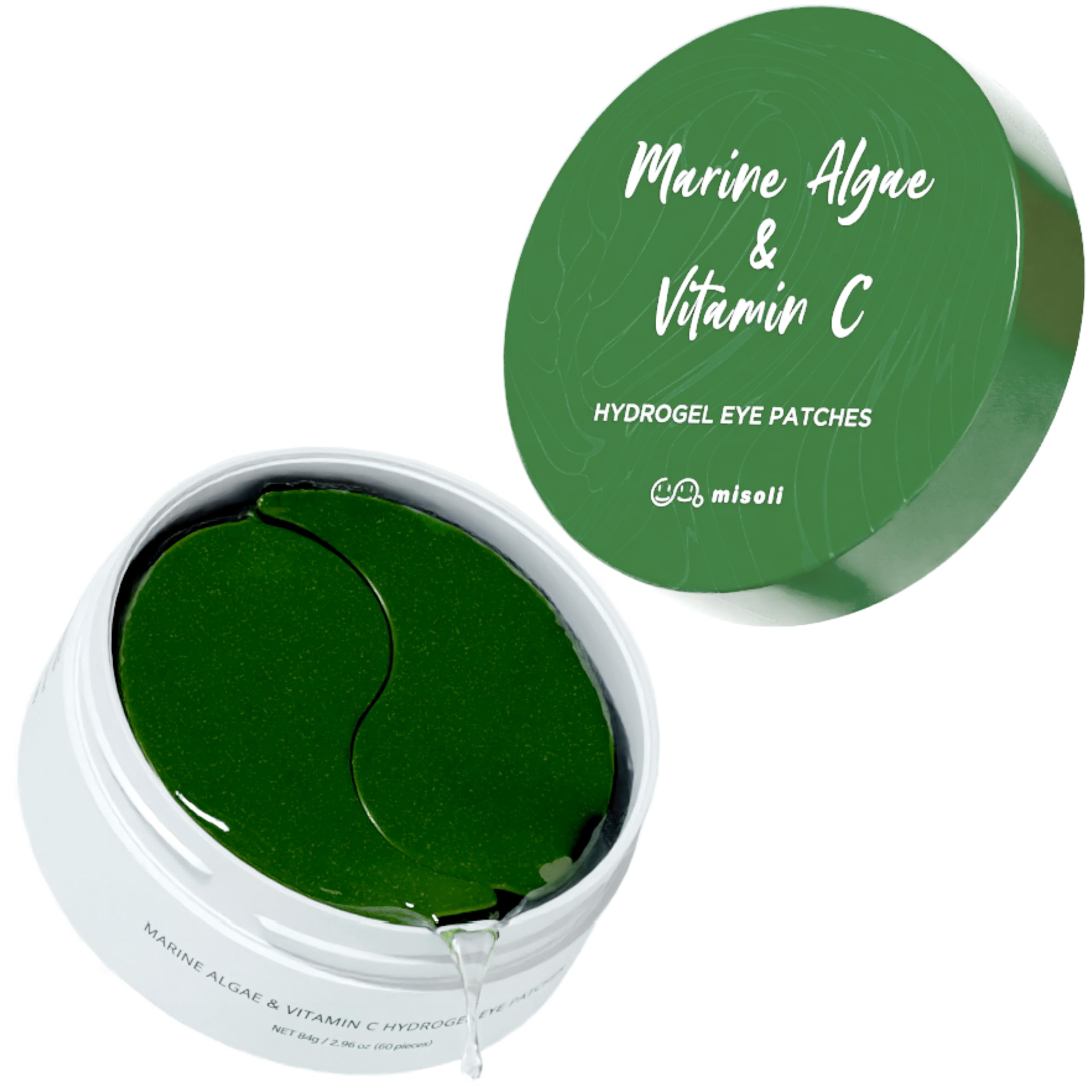 misoli Marine Algae &amp; Vitamin C Eye Patch 60 Sheets for Eye Care