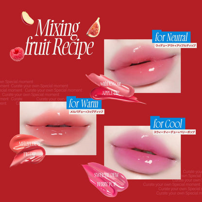 fwee 3D Volumizing Tint 12 Fig Dip for Vibrant Lip Color