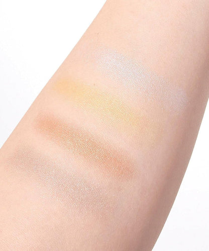 Celvoke Vattic Eye Palette 06 Aquatic Yellow 4-Color Eyeshadow