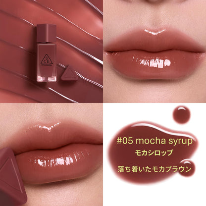 3CE Gummy Oil Tint 05 Mocha Syrup Lip Tint 4.5g