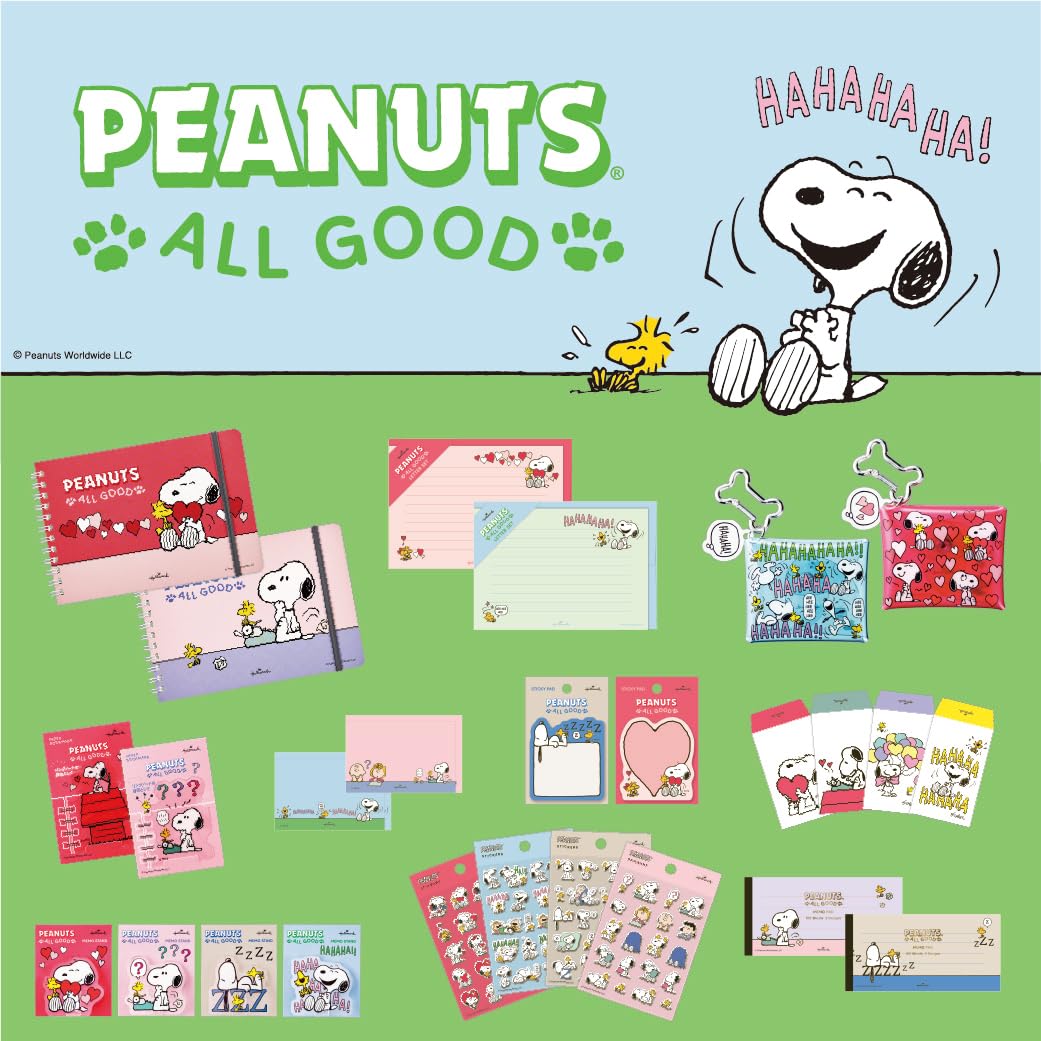 Hallmark Snoopy Notebook All Good Enjoy 841317