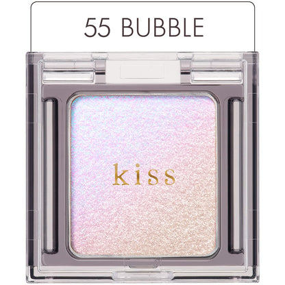 KiSS Sheer Glitter Eyes 55 Bubble 2.1g Iridescent Pearl Eyeshadow