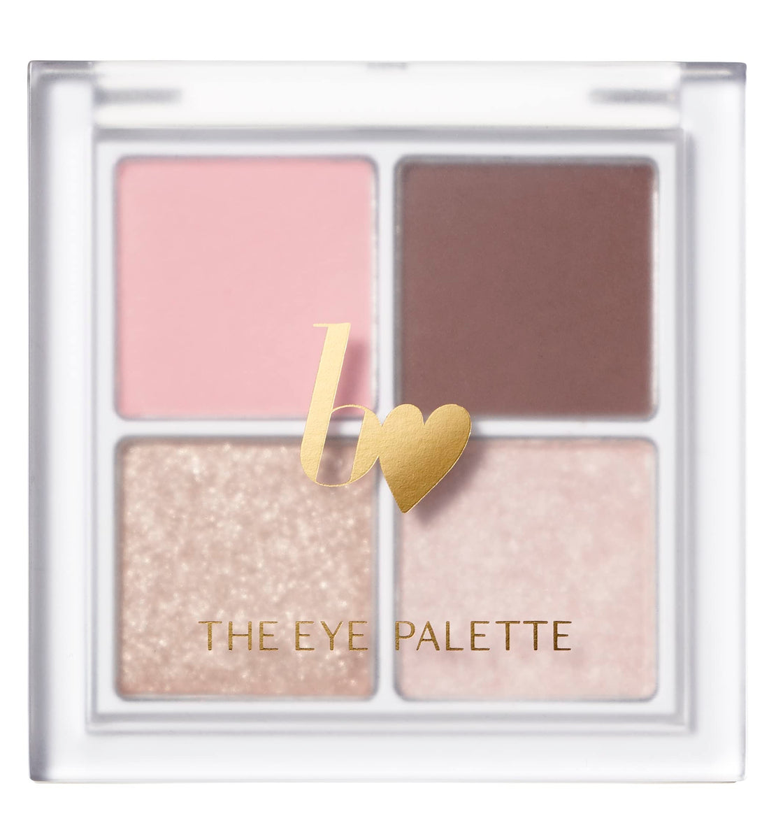 b idol THE Eye Palette R Pink Gray Beige Eyeshadow 4g
