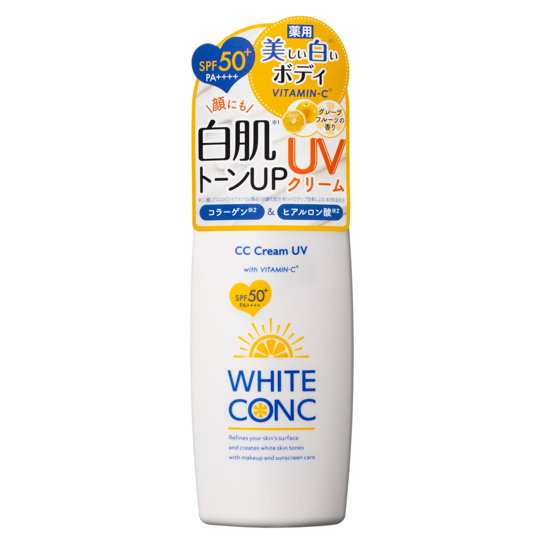 WHITE CONC White CC UV II 75g SPF50+ Brightening Sunscreen