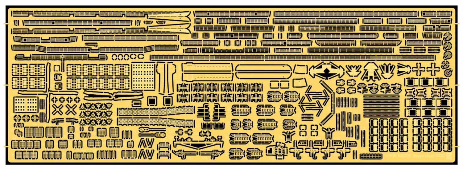 PIT-ROAD 1/700 Scale Model Upgrade Parts Set for Maya and Haguro