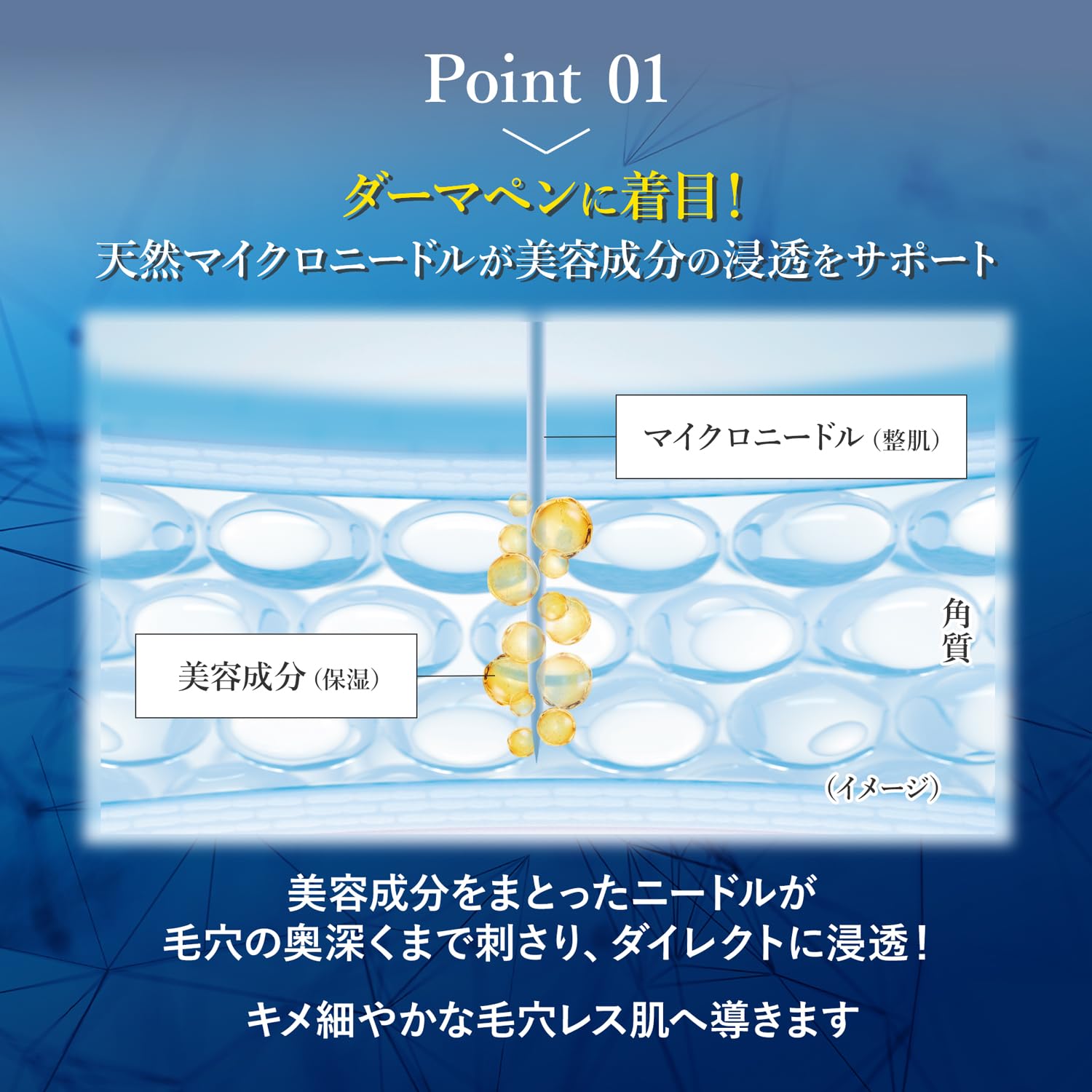 MEDI DERMA Needle Pore Serum 1000 12g for Japanese Skincare
