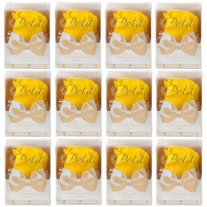 Q-FLA Bath Bombs with Soap Flowers Yellow 12-Piece Set