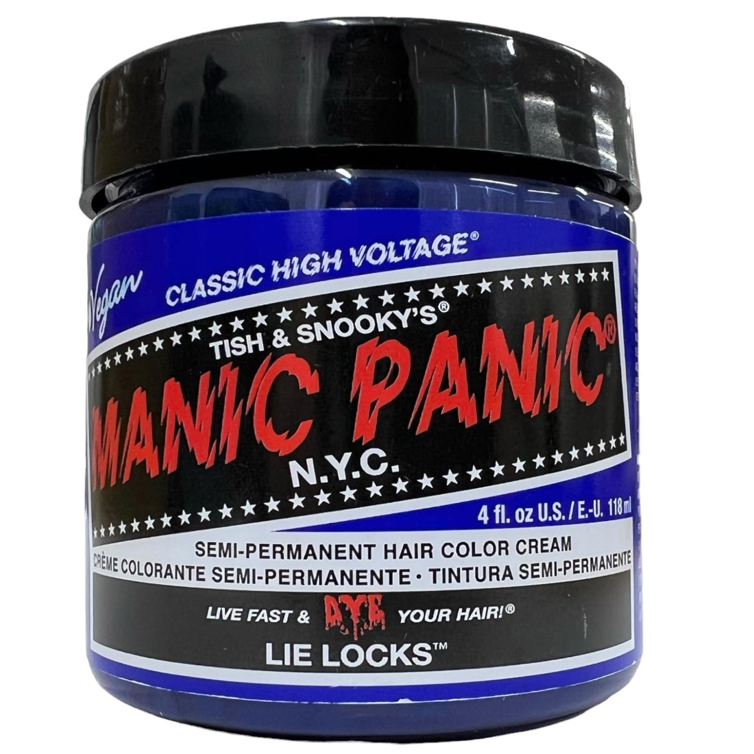 MANIC PANIC Color Cream Lilac 4oz for Vibrant Hair Color
