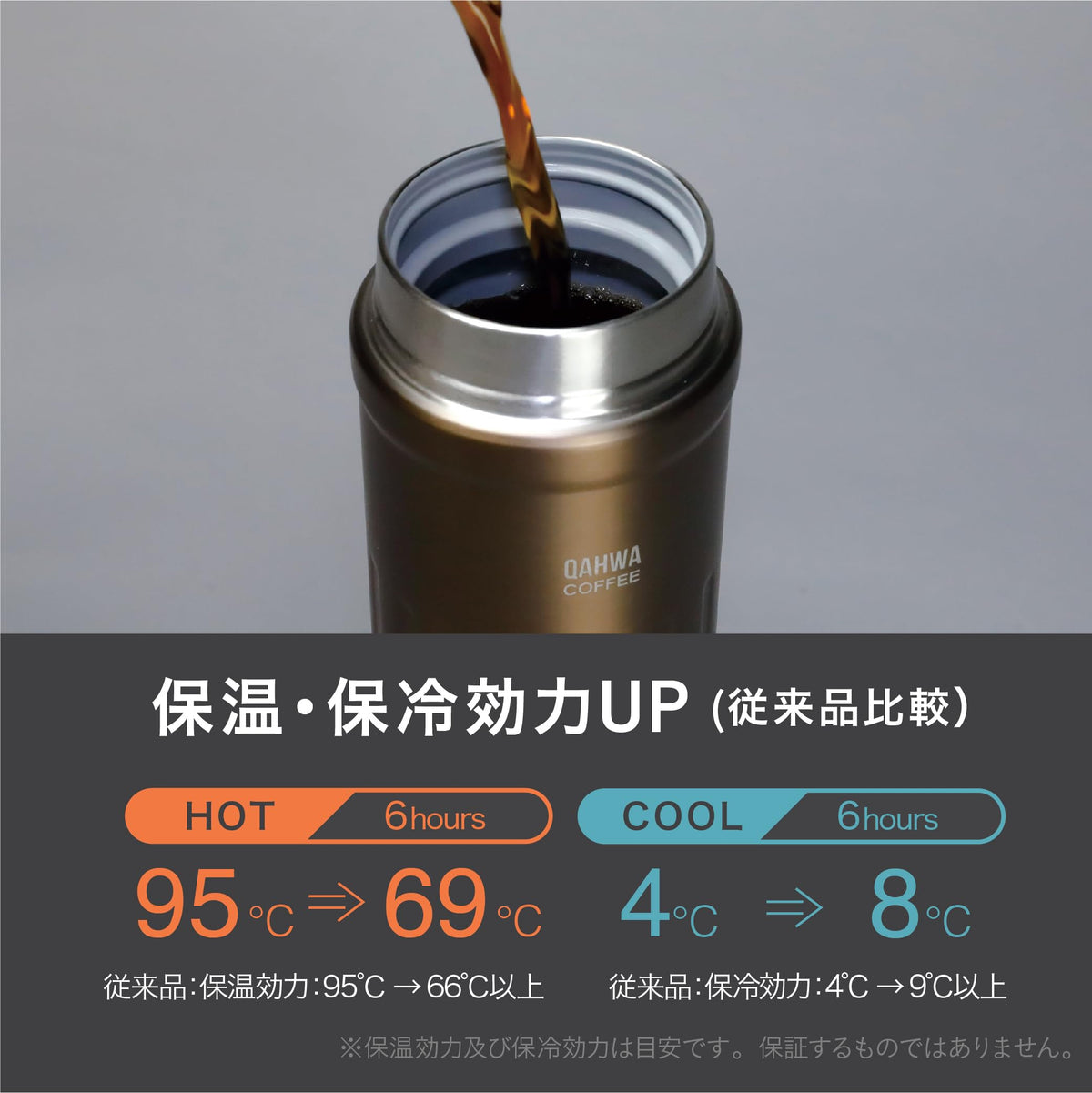 CB JAPAN Vacuum Insulated Coffee Bottle 410ml Beige