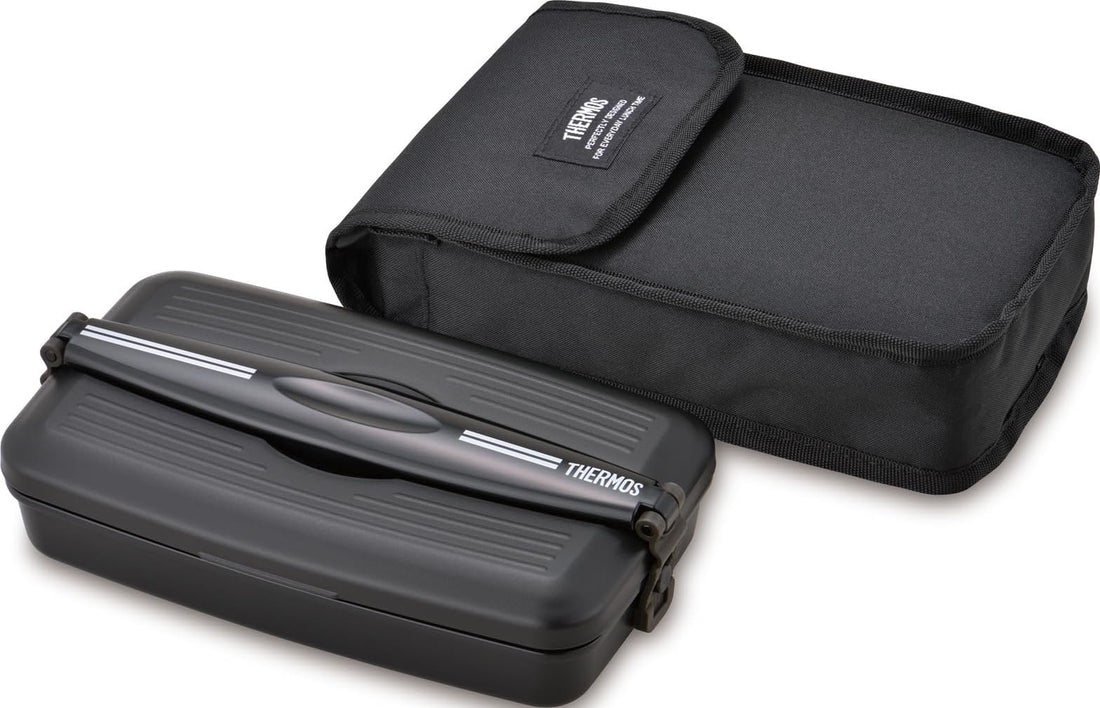 THERMOS Fresh Lunch Box 800ml, Deep Black DJB-806 DPBK