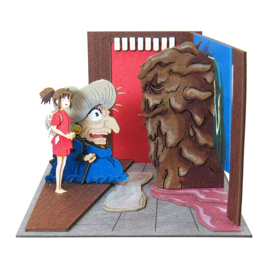 Sankei Studio Ghibli Mini Paper Craft No Scale Model of Spirited Away