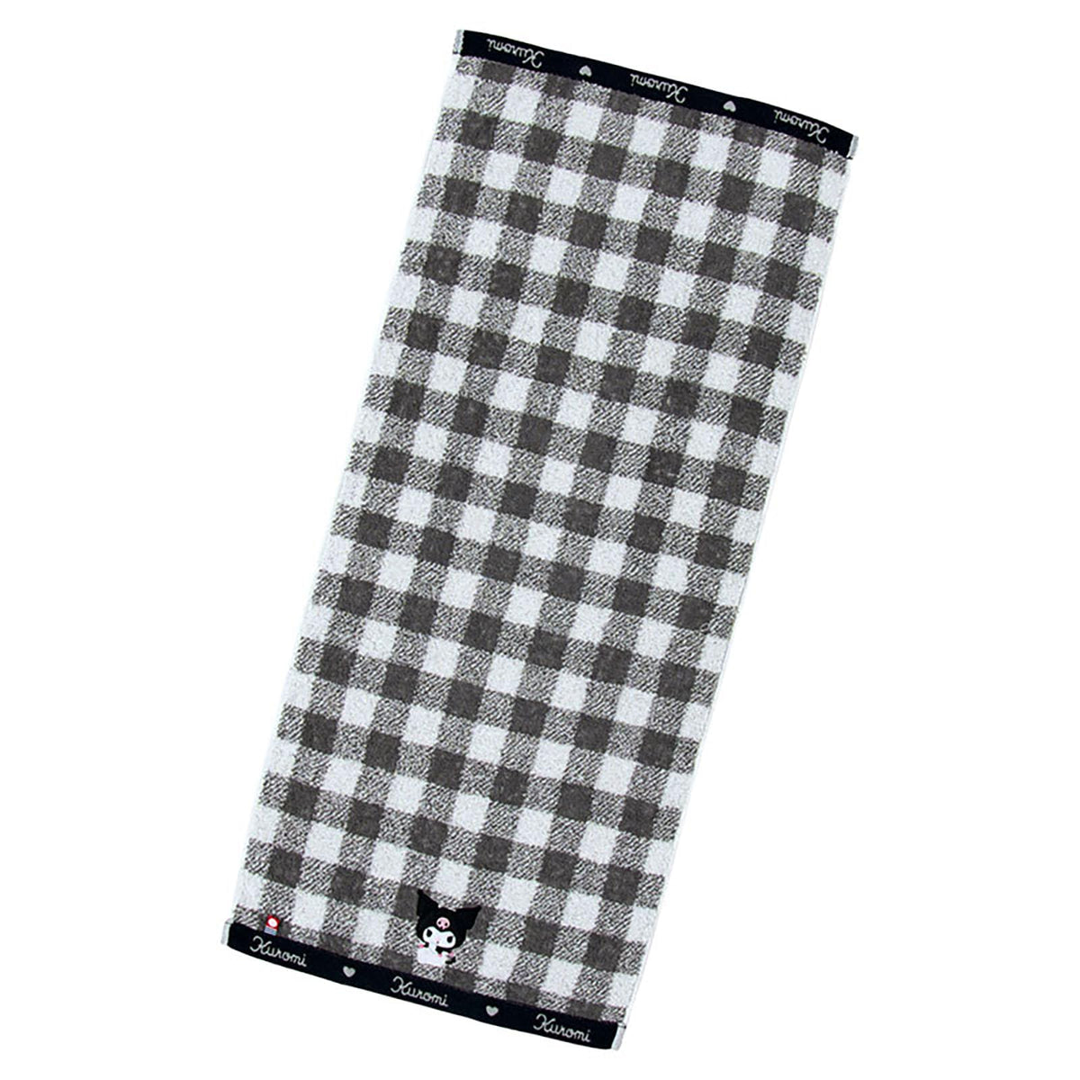 SANRIO Imabari Face Towel featuring Kuromi 100% Cotton Made in Japan
