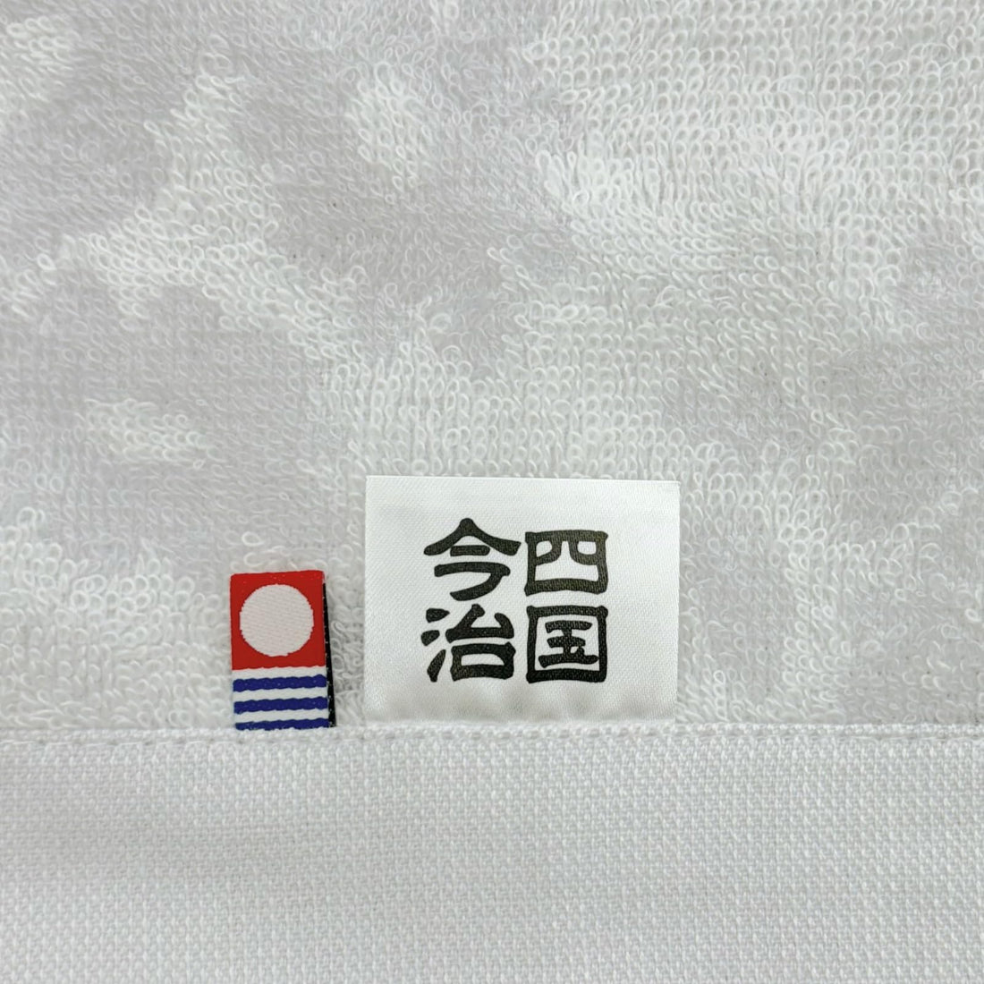 Hayashi Serviette de visage Imabari Flower Waltz grise, env. 34 × 80 cm, FO202929