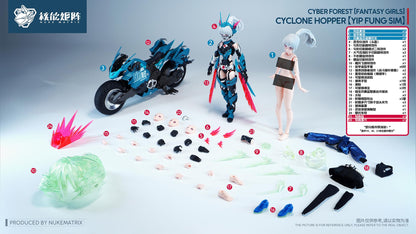 Nuke Matrix PVC Model Kit Cyclone Hopper 1/12 Scale Collectible