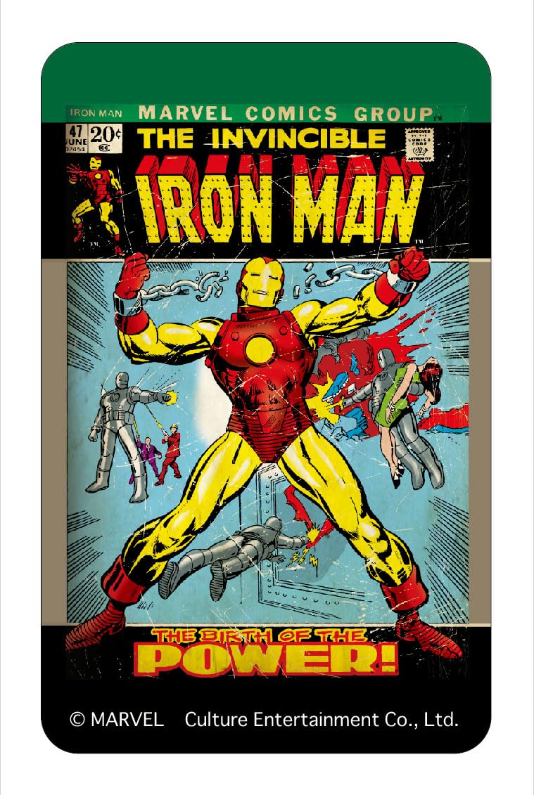 Culture Entertainment Marvel Iron Man Magical Sticker Set