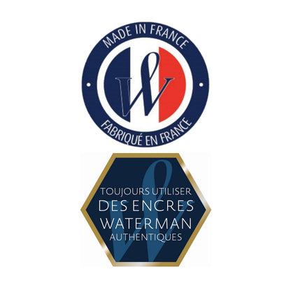 WATERMAN Ballpoint Pen Refill Blue F - Official Import