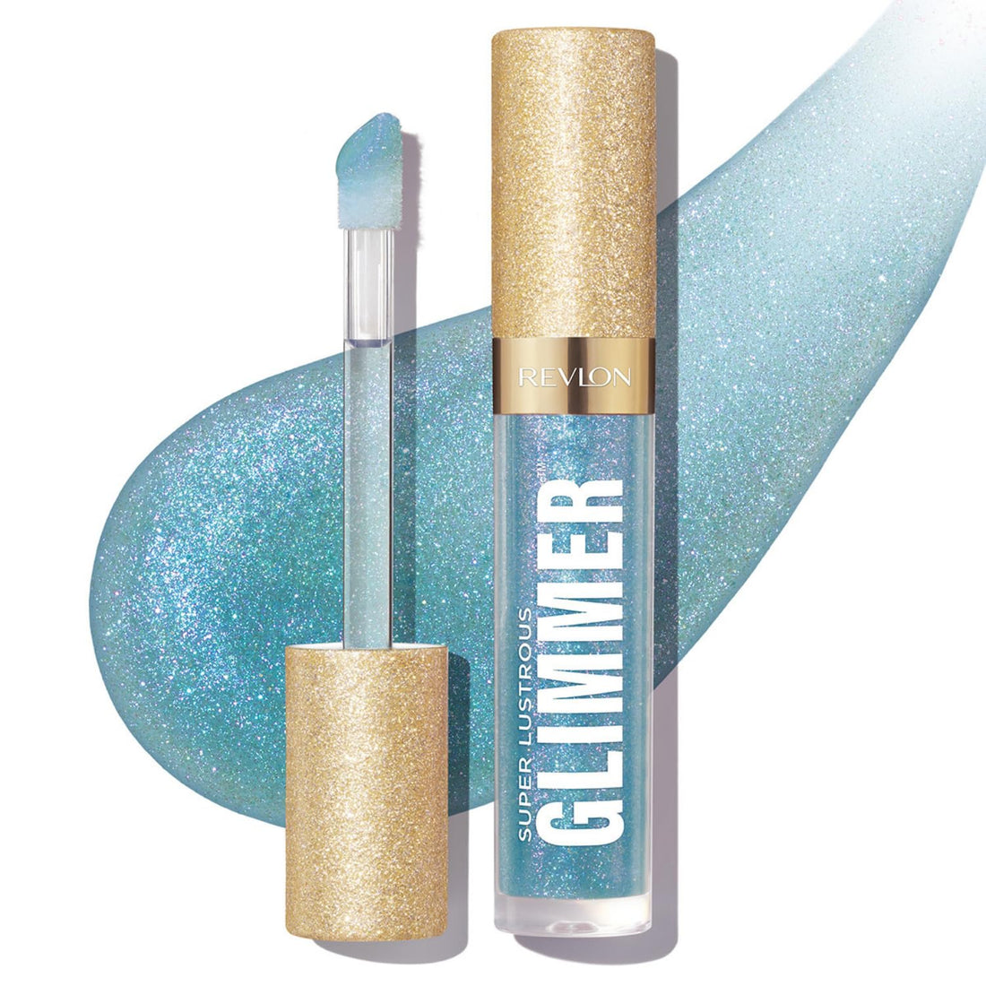 REVLON Super Lustrous Glimmer Gloss Indigo Ice 3.8mL Lip Gloss
