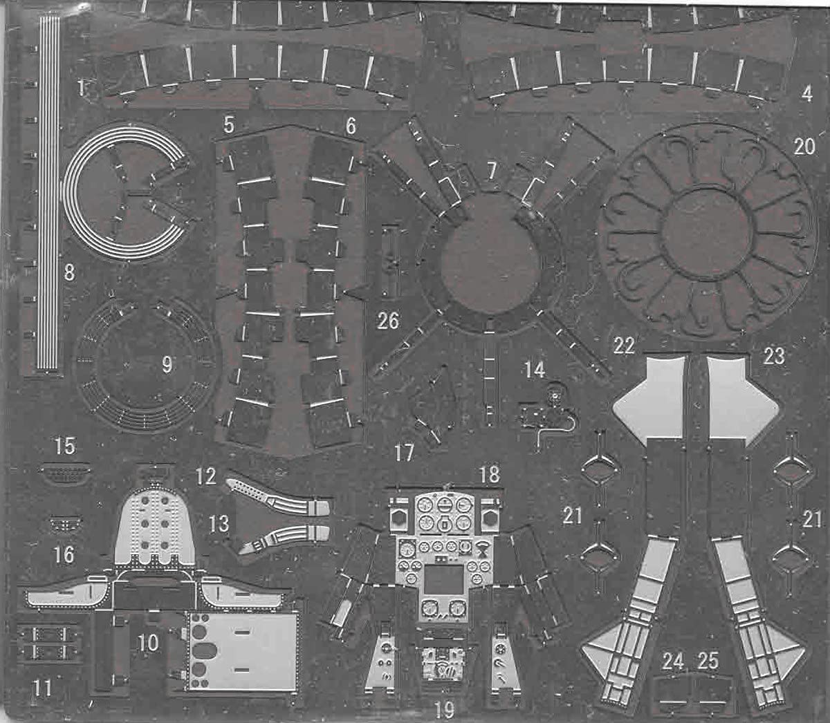 FineMolds 1/48 High Density Series Hayabusa II/III Accessory Set