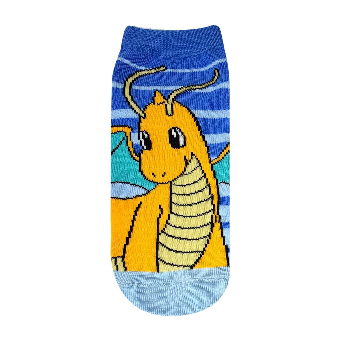 Small Planet Pokemon Character Socks Featuring Dragonite