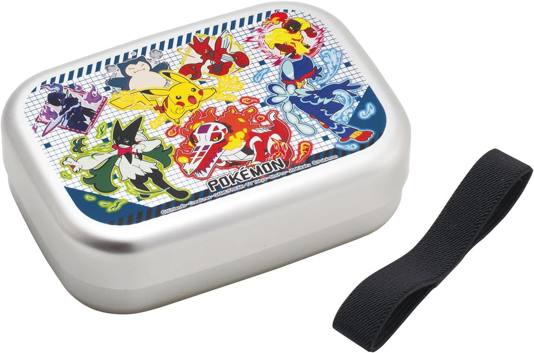 Skater Kids Lunch Box Aluminum 370ml Pokemon Design