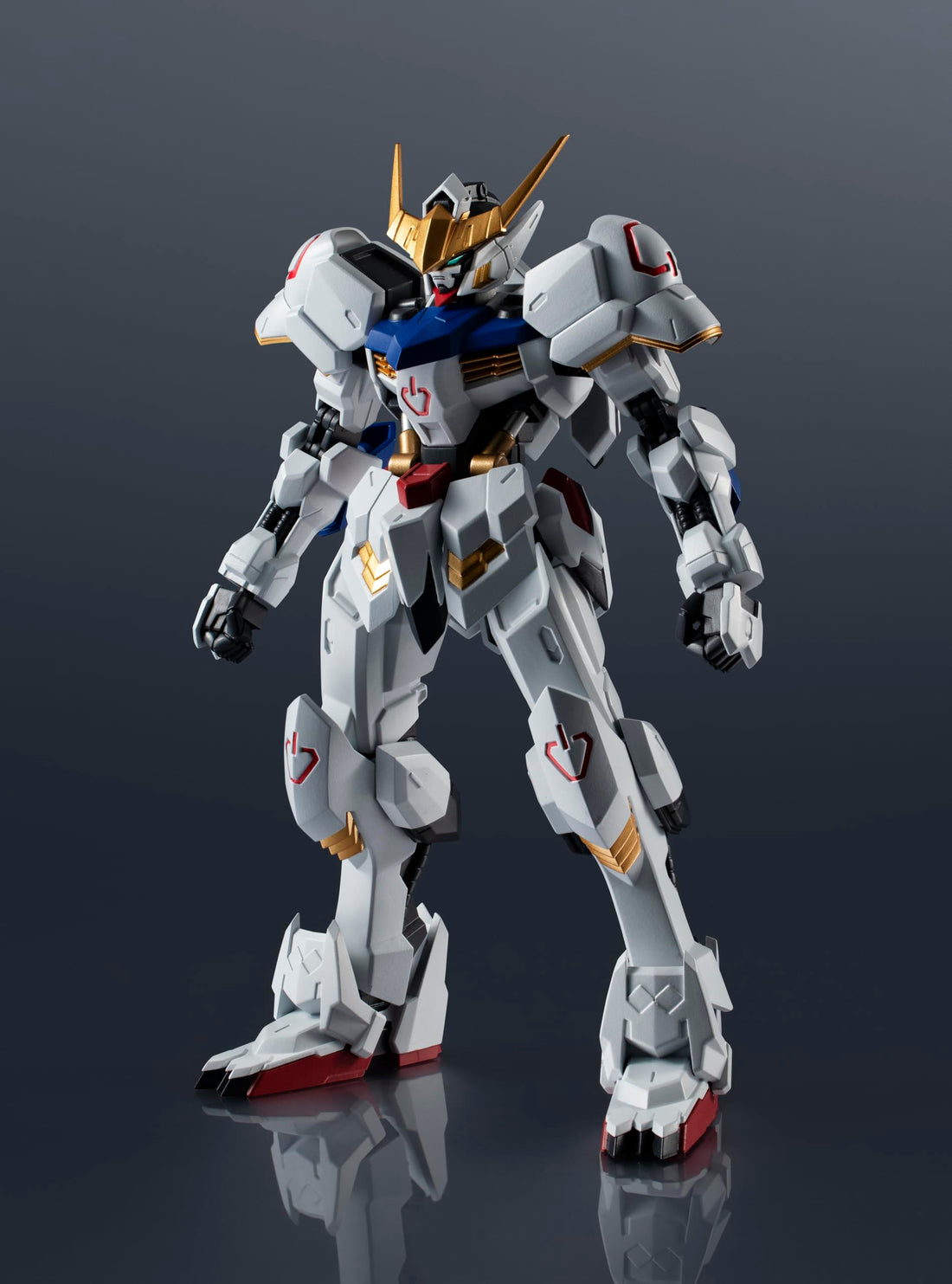 TAMASHII NATIONS GUNDAM UNIVERSE Mobile Suit Gundam: Iron-Blooded Orphans ASW-G-08 Gundam Barbatos Renewal Painted Action Figure, Approx. 160mm
