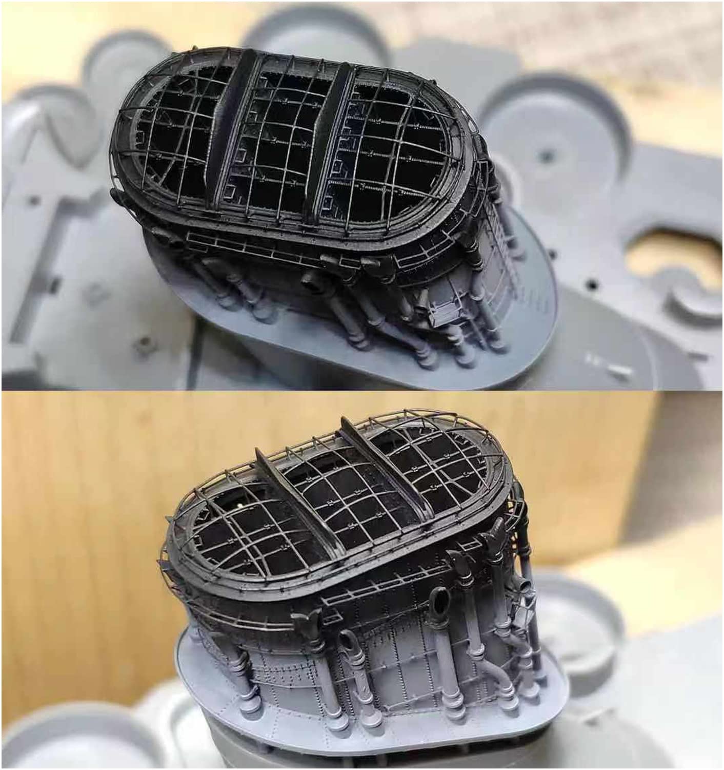 Bunker Studio 1/350 Scale Model Parts for Japanese Navy Battleship Yamato