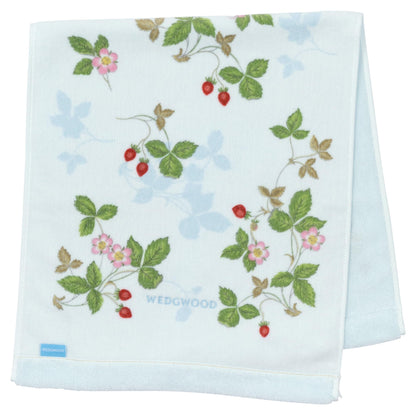 Nishikawa Face Towel 34X75cm Soft Cotton Made in Japan Blue