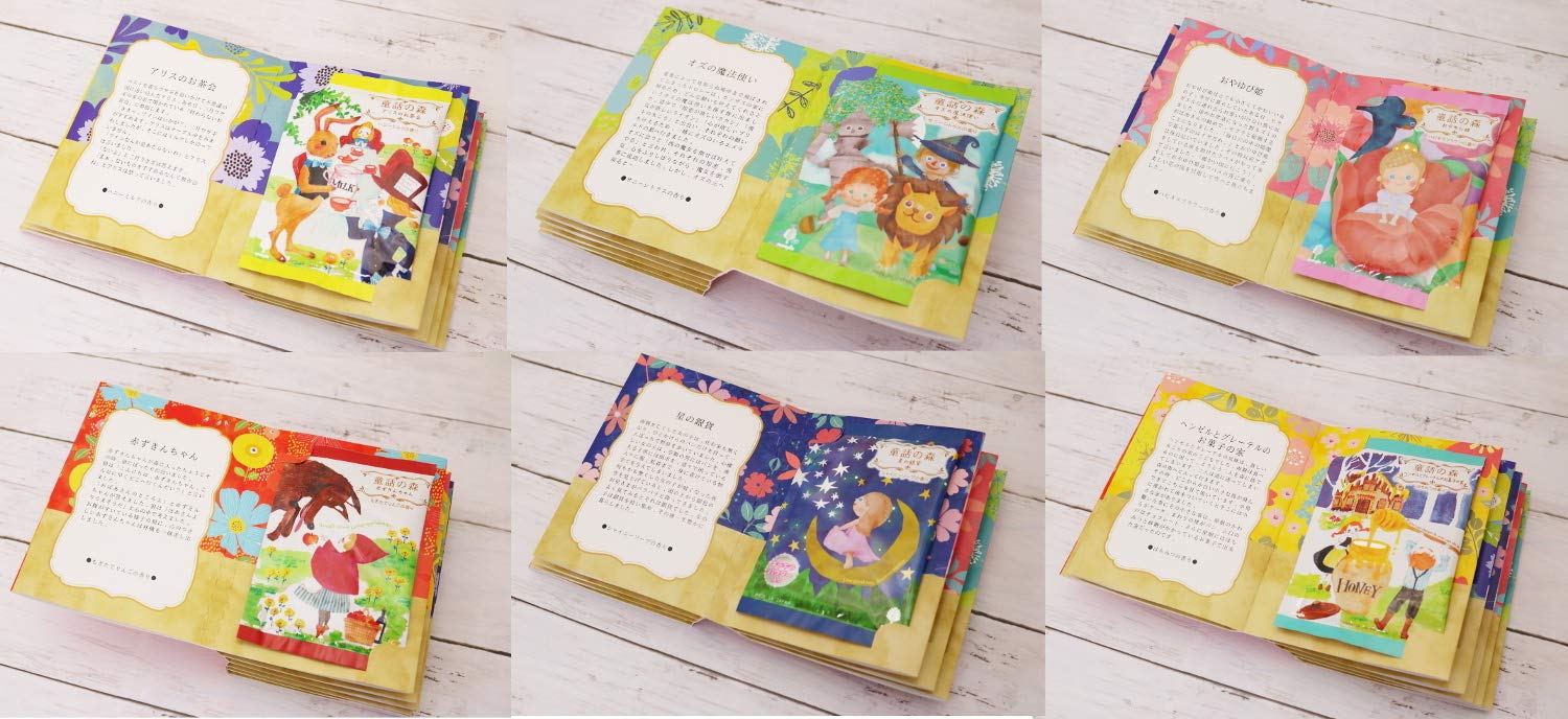KIYOU JOCHUGIKU Fairy Tale Forest Bathing Set 6 Pack Citrus Honey Scent