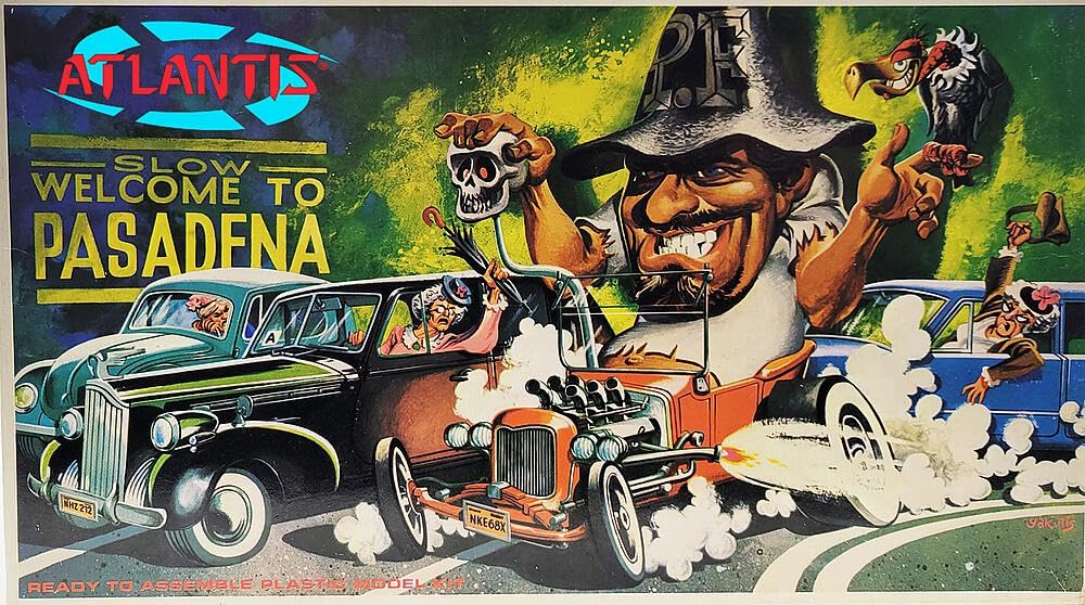 Atlantis Model 1/25 Ed Roth Boss Fink Plastic Model Kit