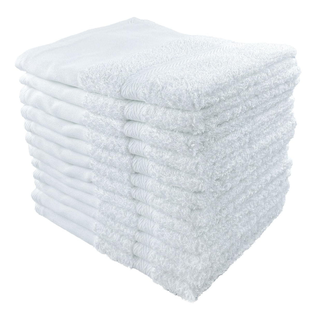 Senshu Towel White Face Towel Set 12 Pieces Made in Japan