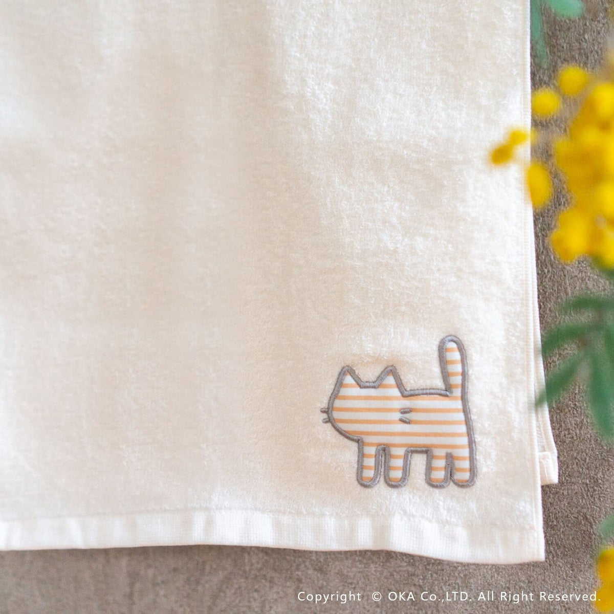 OKA Uchinoko Towel 33x80 Gentle and Absorbent Japanese Towel