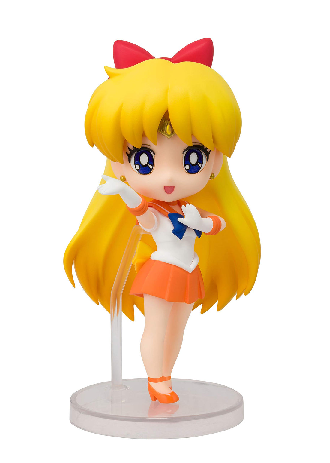 TAMASHII NATIONS Figuarts mini Sailor Moon Sailor Venus (Reissue) Approx. 90mm PVC &amp; ABS Painted Posable Figure