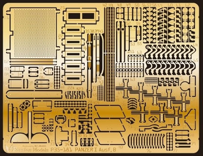 Passion Models 1/35 Panzer I B Type Etching Set for Tamiya MM35388