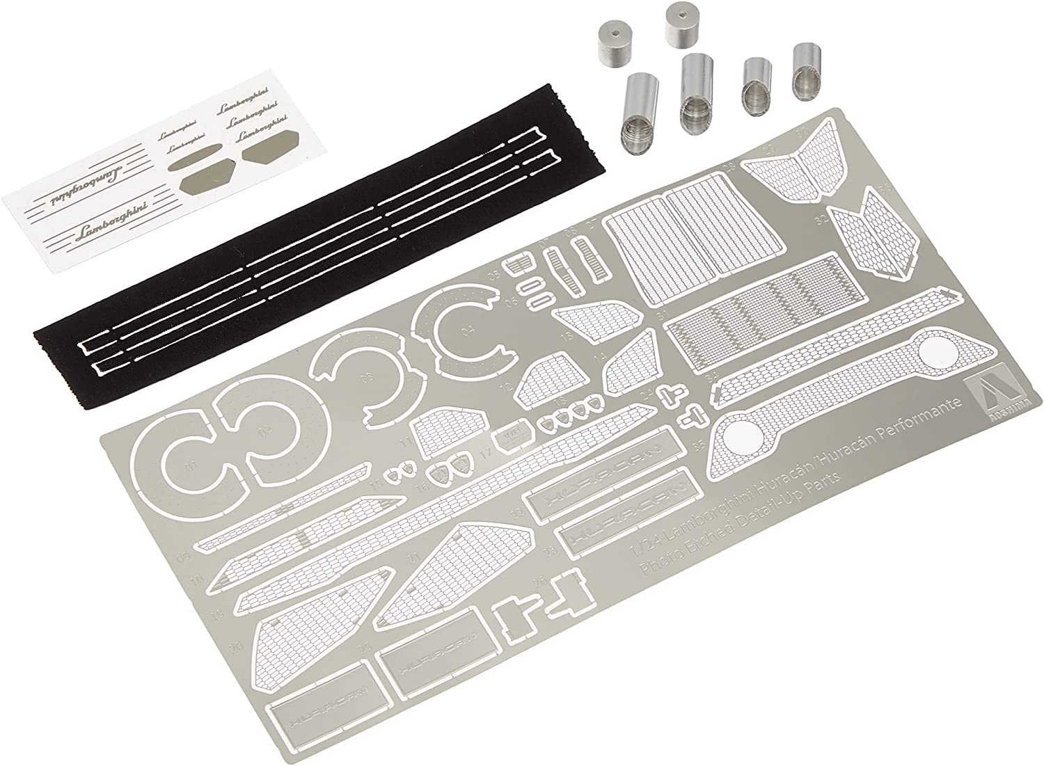 AOSHIMA Detail Up Parts for 1/24 Lamborghini Huracan Model