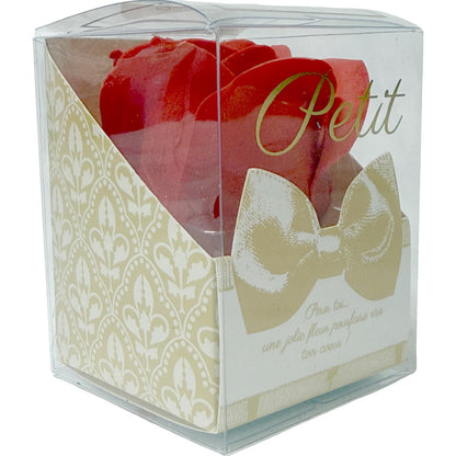 Q-FLA Bath Soak Soap Flower Red Gift Set for Mother&
