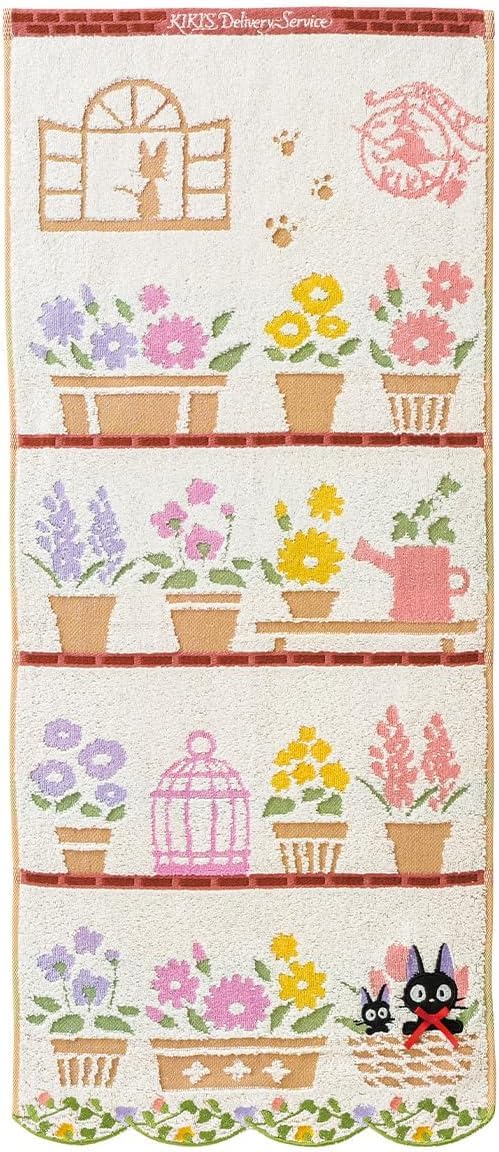 Marushin Face Towel Studio Ghibli Kiki&