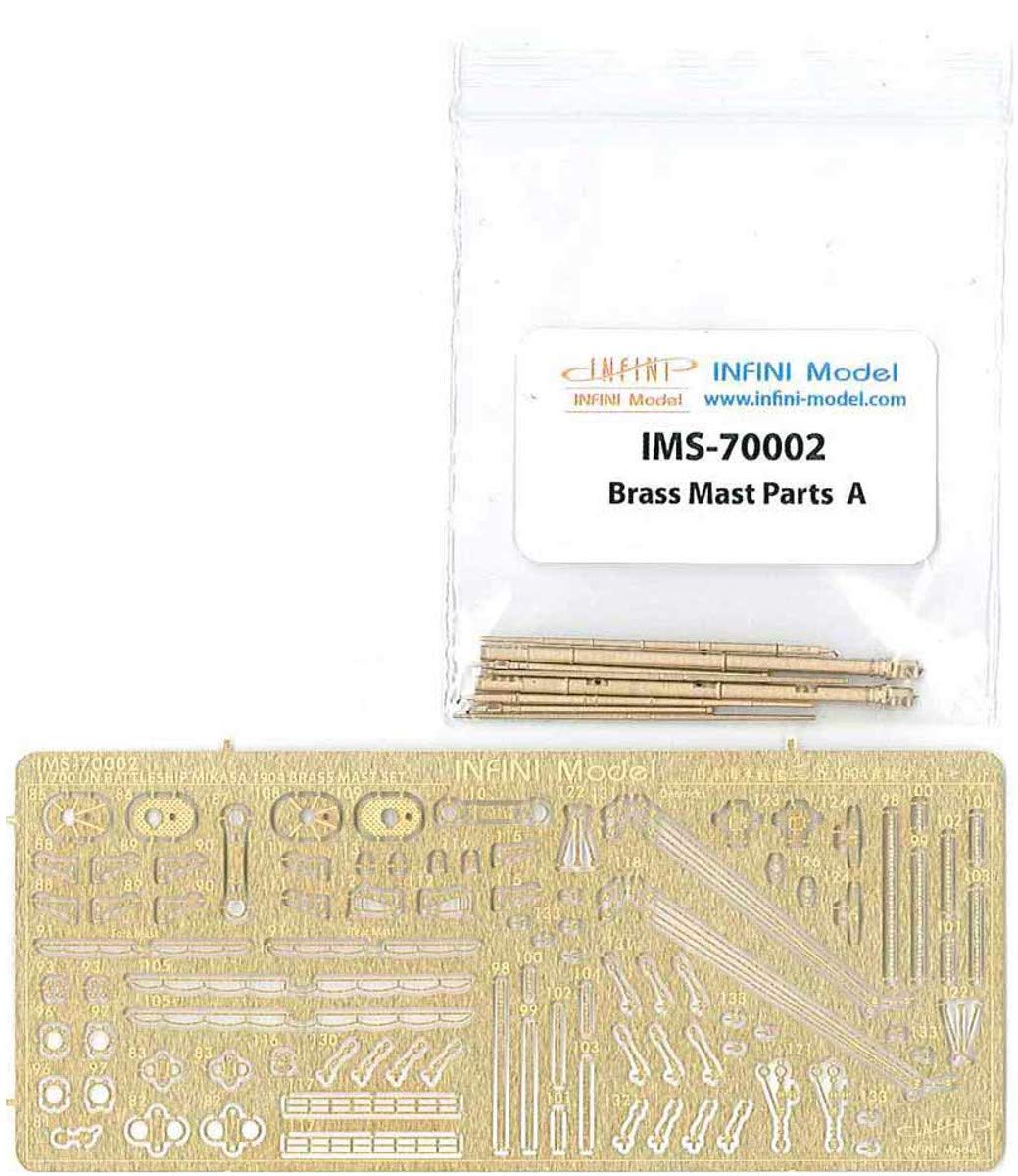 Infinity Model 1/700 Scale Japanese Battleship Mikasa Model Kit Parts