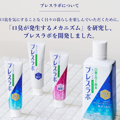 Breath Lab Multi-Care Mouthwash Citrus Mint 450mL with Sample