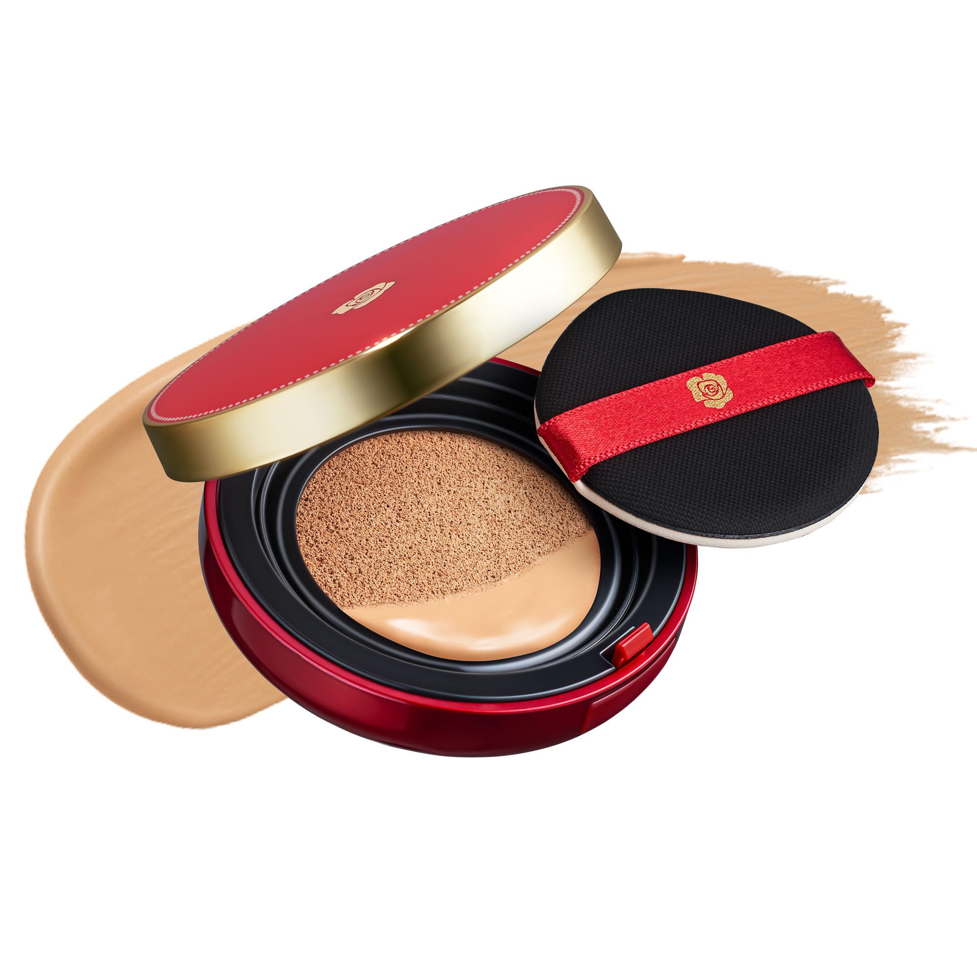 Ginzasutefaniikeshouhin Cushion Foundation with Puff 02 Natural Ocher