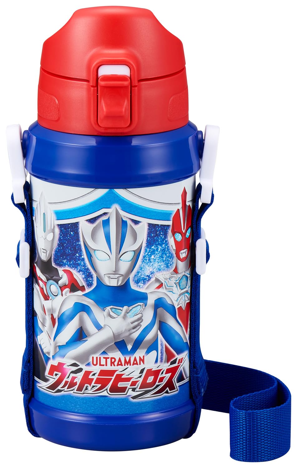 OSK Water Bottle 600ml Ultra Heroes with Shoulder Strap