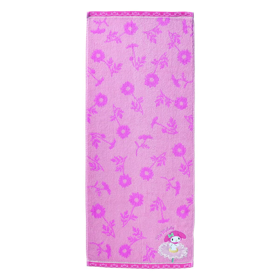 Marushin Face Towel My Melody Bloom Melody 100% Cotton Antimicrobial