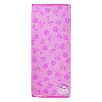 Marushin Face Towel My Melody Bloom Melody 100% Cotton Antimicrobial