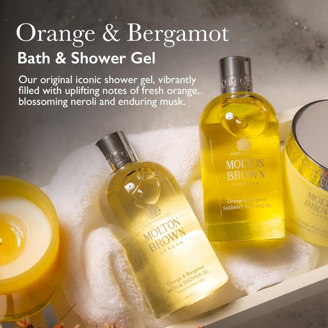 MOLTON BROWN Orange &amp; Bergamot Bath &amp; Shower Gel 300ml